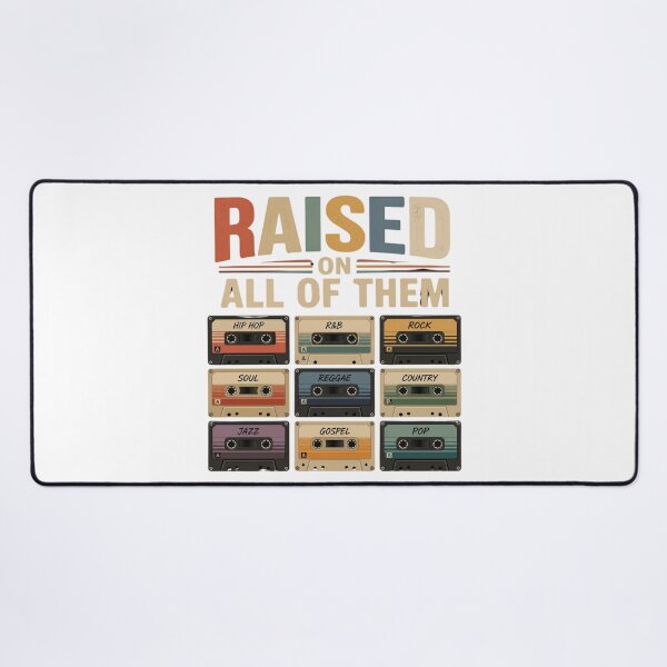 Item preview, Raised On All Of Them Retro Cassette designed and sold by MTDesignLab.