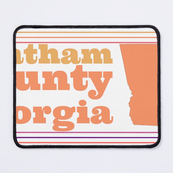 Item preview, Chatham County Georgia Highlighted on State Map designed and sold by TheIconSmith.
