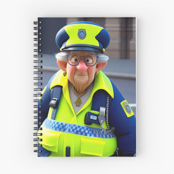 Item preview, Old Fart Traffic Warden  designed and sold by Colin Bentham.