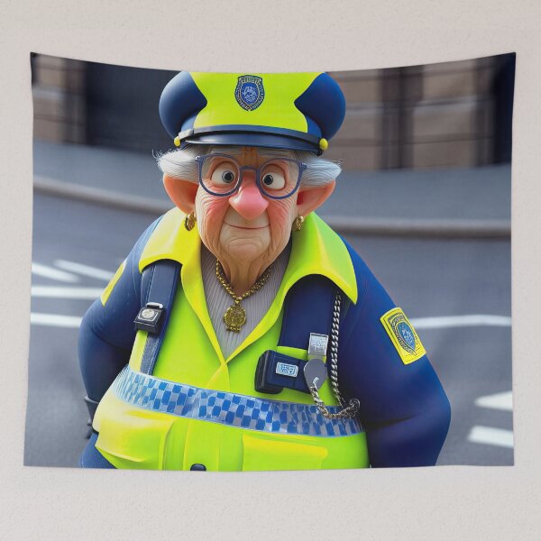 Item preview, Old Fart Traffic Warden  designed and sold by Colin Bentham.