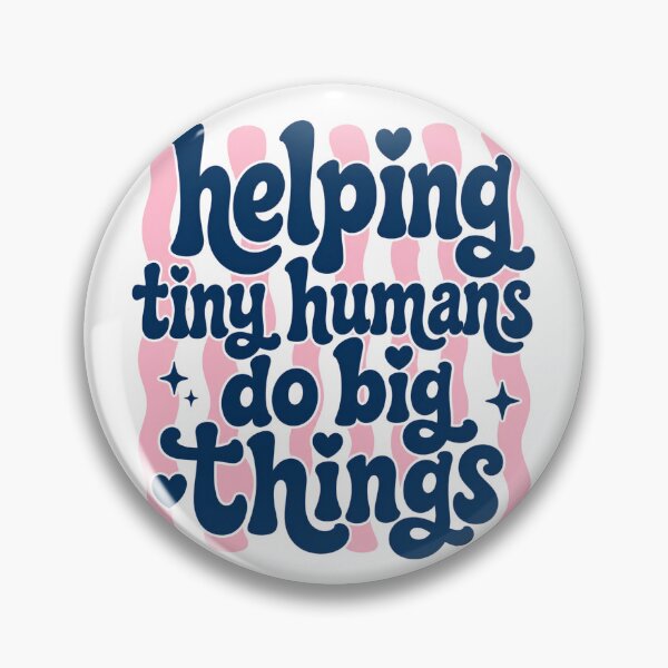 Item preview, Striped Helping Tiny Humans Do Big Things Teacher Educator Back To School designed and sold by VGAfanatic.