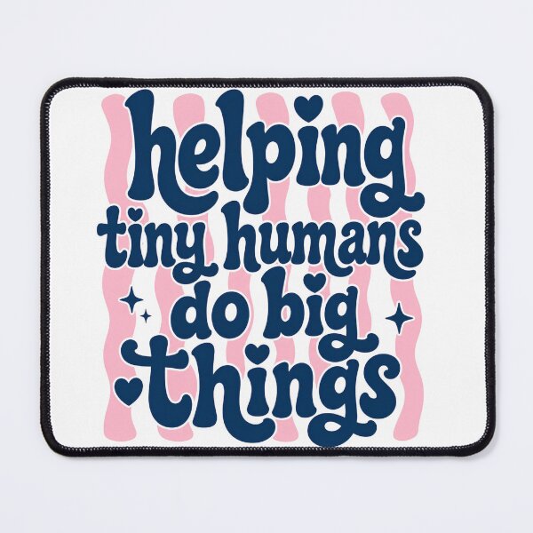 Item preview, Striped Helping Tiny Humans Do Big Things Teacher Educator Back To School designed and sold by VGAfanatic.