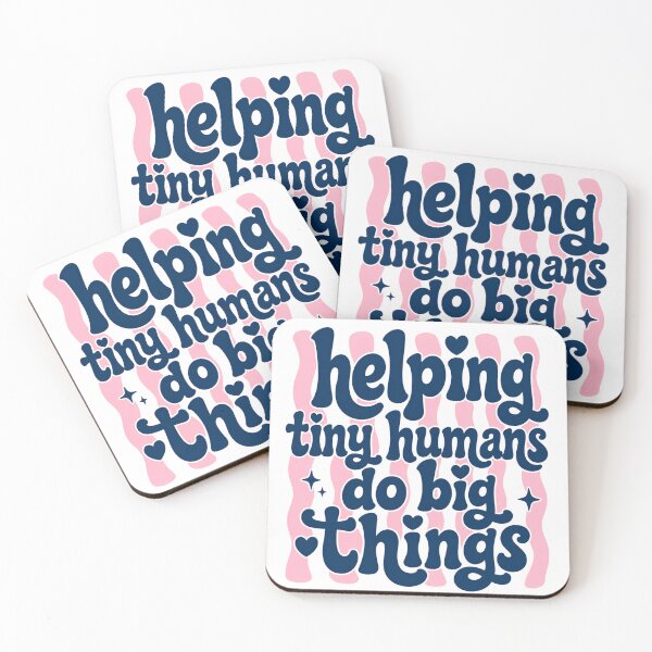 Item preview, Striped Helping Tiny Humans Do Big Things Teacher Educator Back To School designed and sold by VGAfanatic.