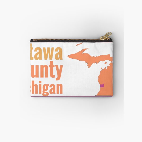 Item preview, Ottawa County Michigan Highlighted on State Map designed and sold by TheIconSmith.