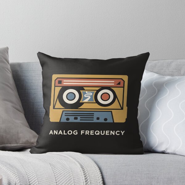 Item preview, Analog Frequency Vintage Cassette Tape Art designed and sold by SplashTastic.