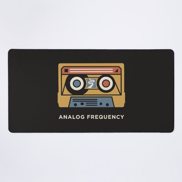 Item preview, Analog Frequency Vintage Cassette Tape Art designed and sold by SplashTastic.