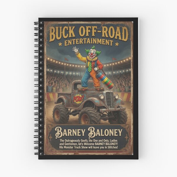 Item preview, Buck Off-Road - Vintage Rewind: Barney Baloney  designed and sold by PESCORAN.