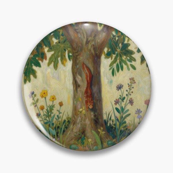 Item preview, oil painting squirrel designed and sold by WildArtIT.