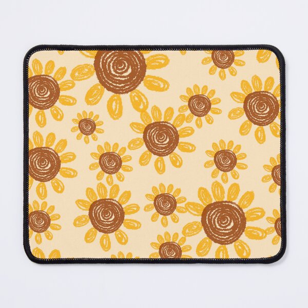 Item preview, Cute Sunflower Pattern | Hand Drawn Floral Seamless Design | Cottagecore Summer Aesthetic designed and sold by NOUURRRR.
