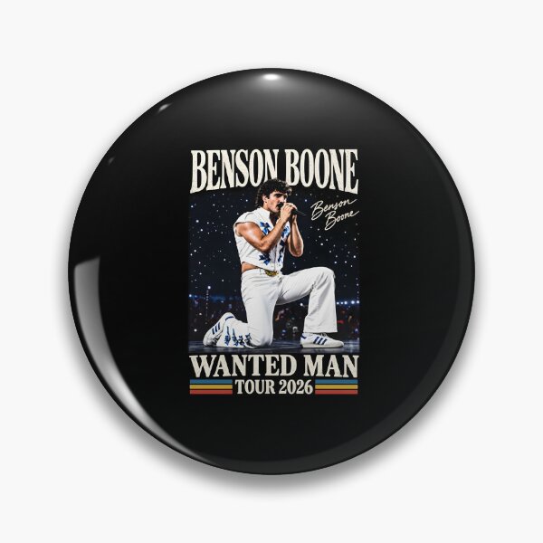 Item preview, Benson - Wanted Man Tour 2026 Vintage Concert Music Fan designed and sold by PixlCrypt.