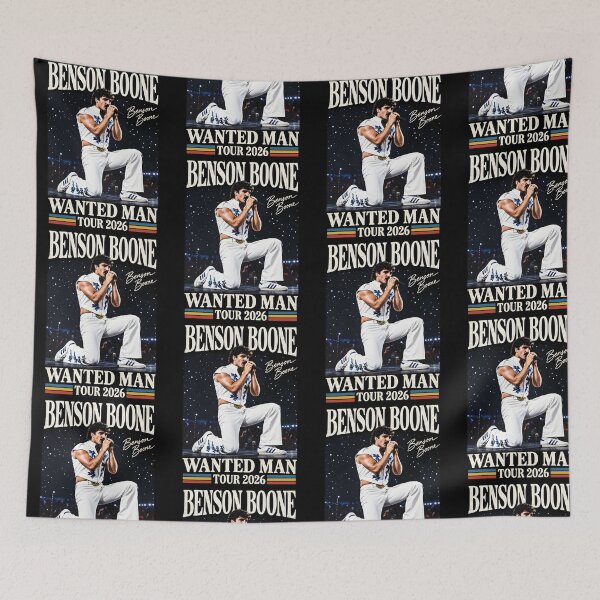 Item preview, Benson - Wanted Man Tour 2026 Vintage Concert Music Fan designed and sold by PixlCrypt.