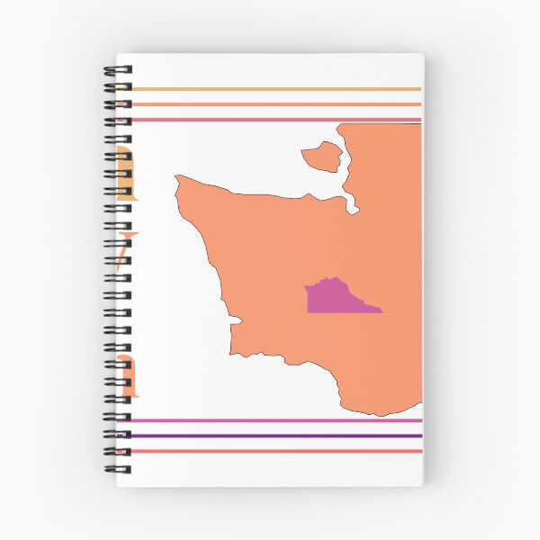 Item preview, Thurston County Washington Highlighted on State Map designed and sold by TheIconSmith.