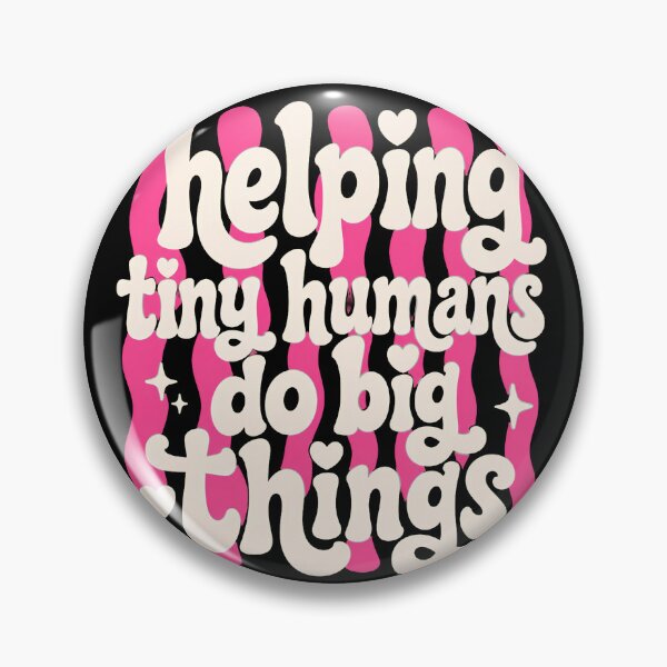 Item preview, Striped Helping Tiny Humans Do Big Things Teacher Educator Back To School designed and sold by VGAfanatic.
