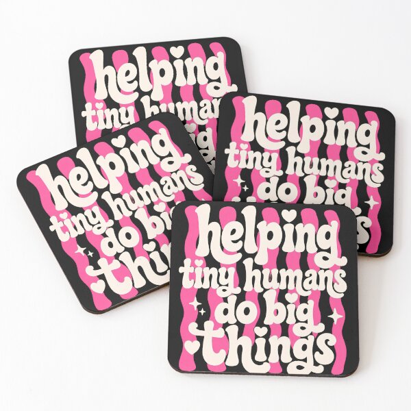 Item preview, Striped Helping Tiny Humans Do Big Things Teacher Educator Back To School designed and sold by VGAfanatic.