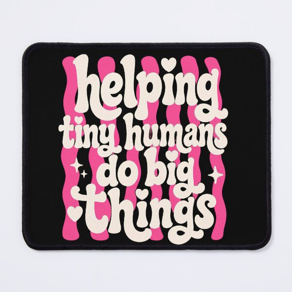 Item preview, Striped Helping Tiny Humans Do Big Things Teacher Educator Back To School designed and sold by VGAfanatic.