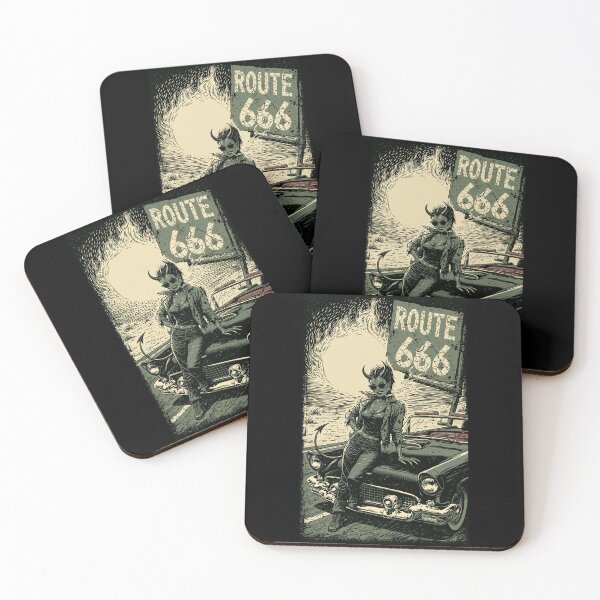 Item preview, Route 666 Art designed and sold by Sketch-Shack.