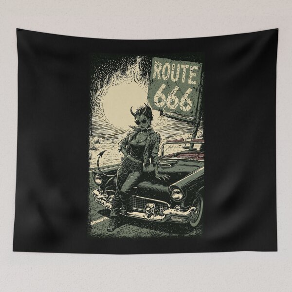 Item preview, Route 666 Art designed and sold by Sketch-Shack.