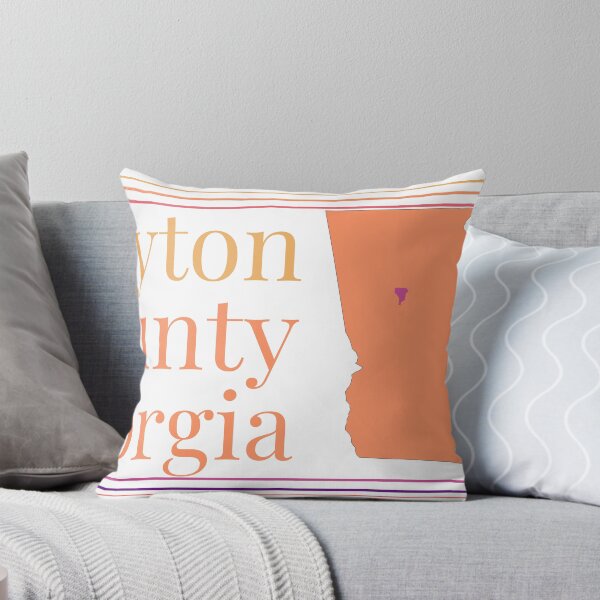 Item preview, Clayton County Georgia Highlighted on State Map designed and sold by TheIconSmith.