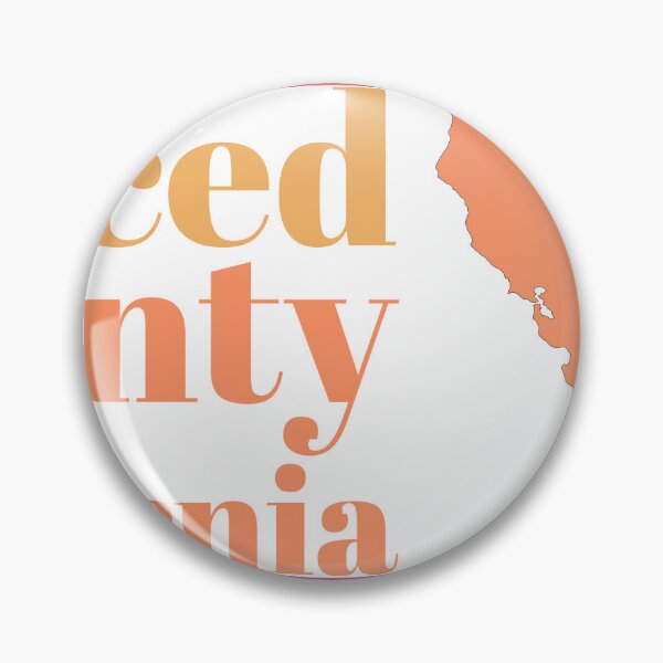 Item preview, Merced County California Highlighted on State Map designed and sold by TheIconSmith.