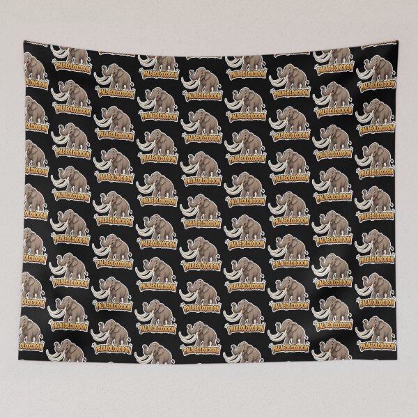 Item preview, Cute Palaeoloxodon Cartoon Sticker – Prehistoric Elephant designed and sold by EuropeanPrints.