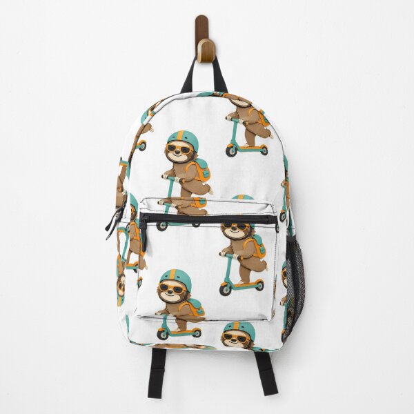 Item preview, Cute Sloth Riding a Scooter designed and sold by Snurly.