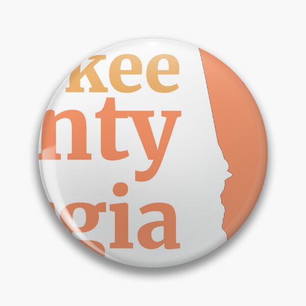 Artikelvorschau, Cherokee County, Georgia, auf der Staatskarte hervorgehoben entworfen und verkauft von TheIconSmith.