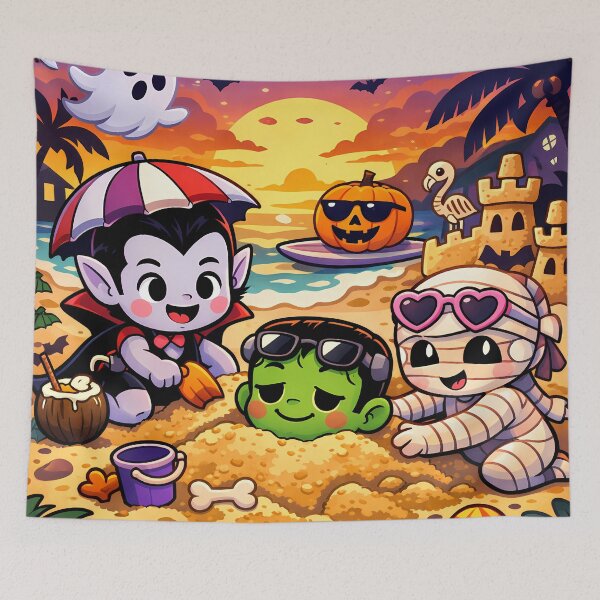 Item preview, Happy Spooky Summer Summerween designed and sold by ClubAlien.