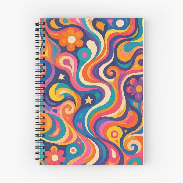 Item preview, Retro Groovy Psychedelic Swirl Pattern designed and sold by adlkh.