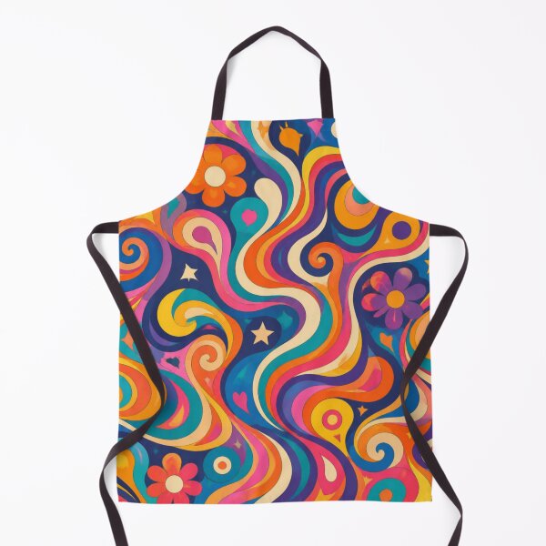 Item preview, Retro Groovy Psychedelic Swirl Pattern designed and sold by adlkh.