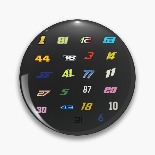 Item preview, F1 drivers Racing Numbers 2026 sketch pack designed and sold by Pink Polar F1.