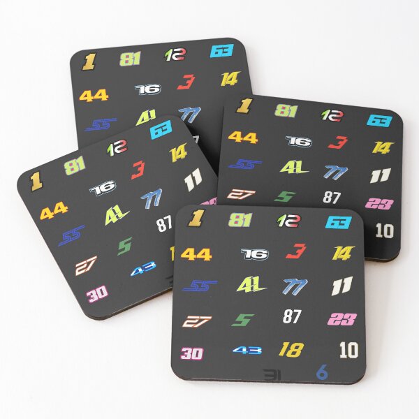 Item preview, F1 drivers Racing Numbers 2026 sketch pack designed and sold by Pink Polar F1.