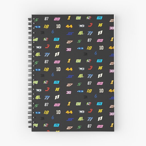 Item preview, F1 drivers Racing Numbers 2026 sketch pack designed and sold by Pink Polar F1.