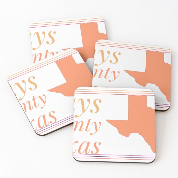 Item preview, Hays County Texas Highlighted on State Map designed and sold by TheIconSmith.