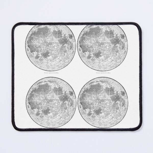 Item preview, Monograph of the Moon 1850 repeat print designed and sold by TheBreezyCat.