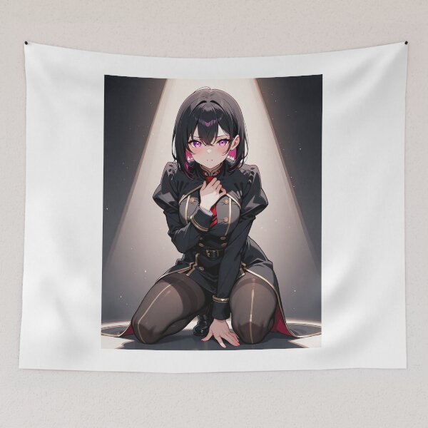 Item preview, Manga - Female Character in Stylized Outfit, Mysterious Warrior designed and sold by AnimeShin.