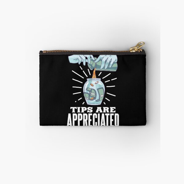 Item preview, Funny Bartender Tips are Appreciated designed and sold by Betsytiptoe.