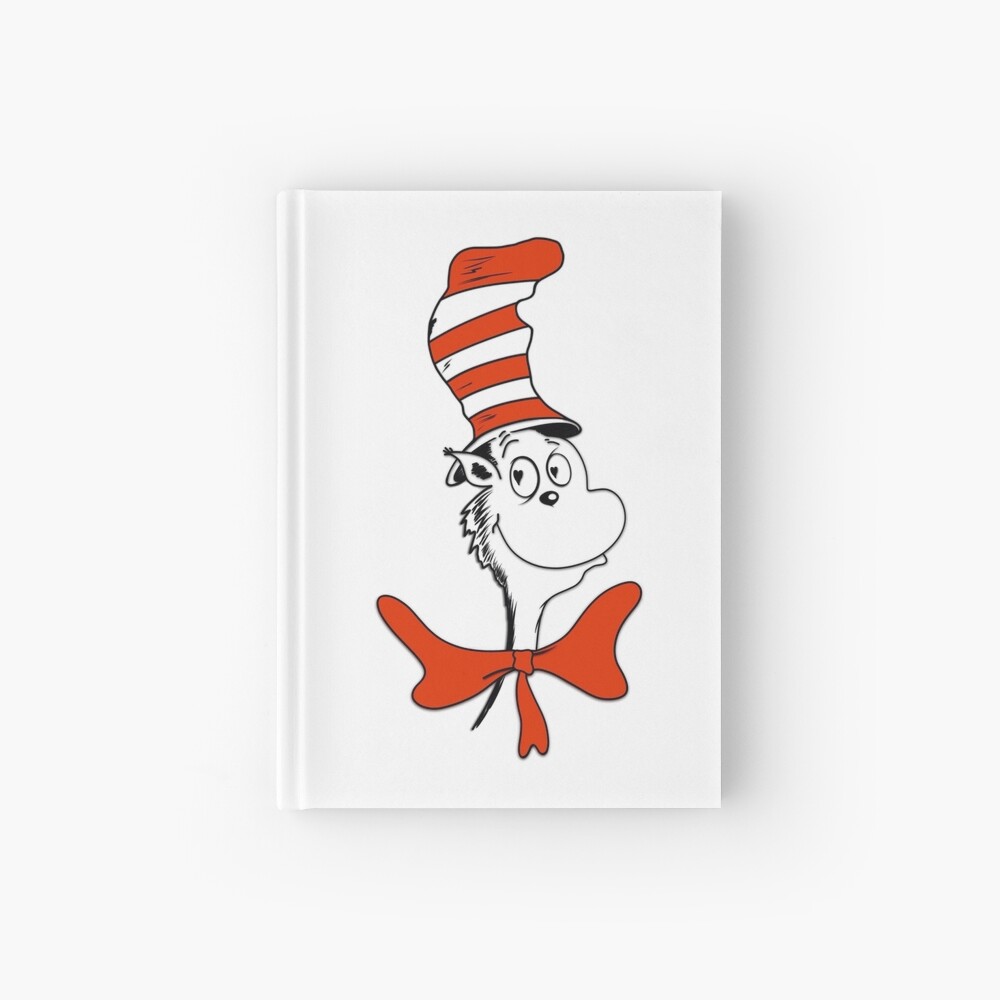 Cahier A Spirale Chat Sans Moustache Dans Un Chapeau Par Dejaview Redbubble