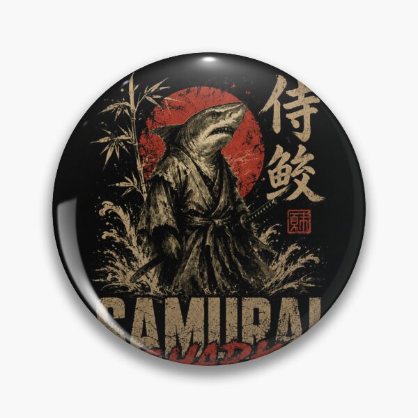 Item preview, Samurai Shark Japanese Warrior Ocean Predator designed and sold by HumansStuck12.