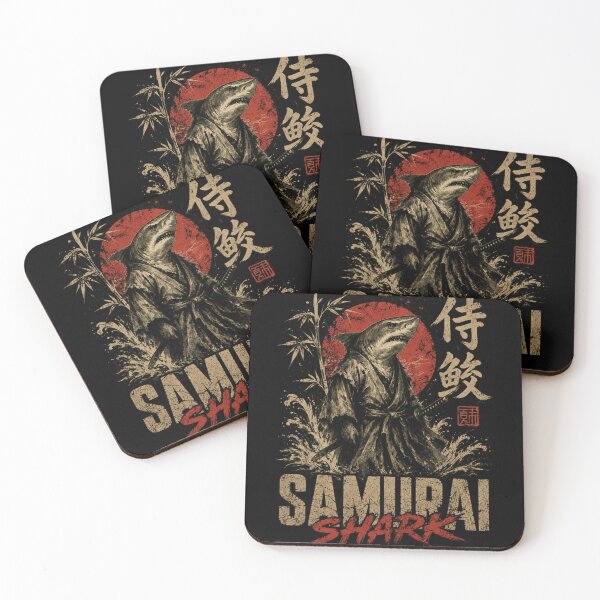 Item preview, Samurai Shark Japanese Warrior Ocean Predator designed and sold by HumansStuck12.
