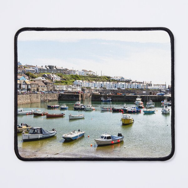 Item preview, Porthleven Harbour Boats and Coastal Houses, Cornwall, UK designed and sold by Paul Thompson Photography.