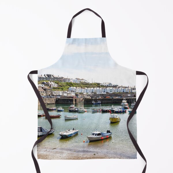 Item preview, Porthleven Harbour Boats and Coastal Houses, Cornwall, UK designed and sold by Paul Thompson Photography.