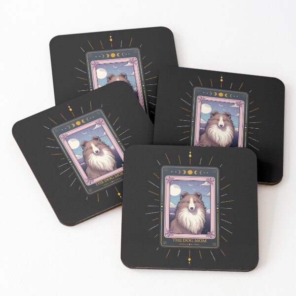 Item preview, Funny Shetland Sheep Sheltie Tarot Card Dog Mothers Day Mom designed and sold by rafaeltto.