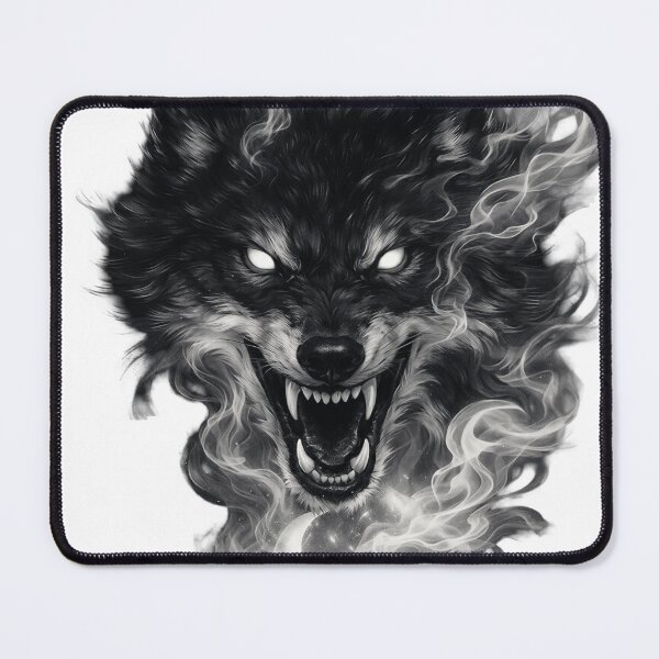 Item preview, Shadow Moon Wolf - Dark Fantasy Smoky Wolf designed and sold by RON-FASHION.