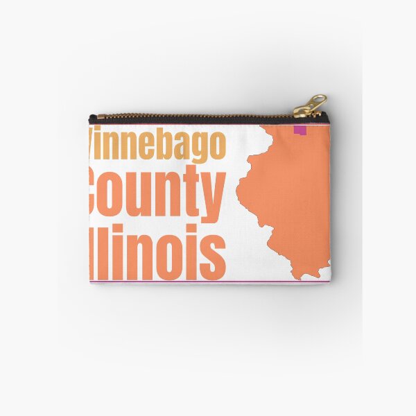 Item preview, Winnebago County Illinois Highlighted on State Map designed and sold by TheIconSmith.