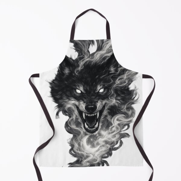 Item preview, Shadow Moon Wolf - Dark Fantasy Smoky Wolf designed and sold by RON-FASHION.