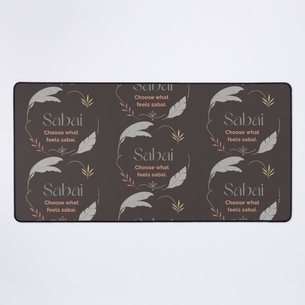 Item preview, Sabai | A Beautiful Thai Word for Peaceful Living | Soft Thailand™ designed and sold by CosmicQuietStudio.