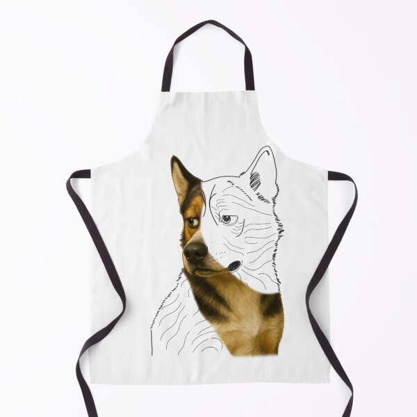 Item preview, Dog in Progress – Minimalist Illustration by Jackes Rosean designed and sold by jackesrosean75.