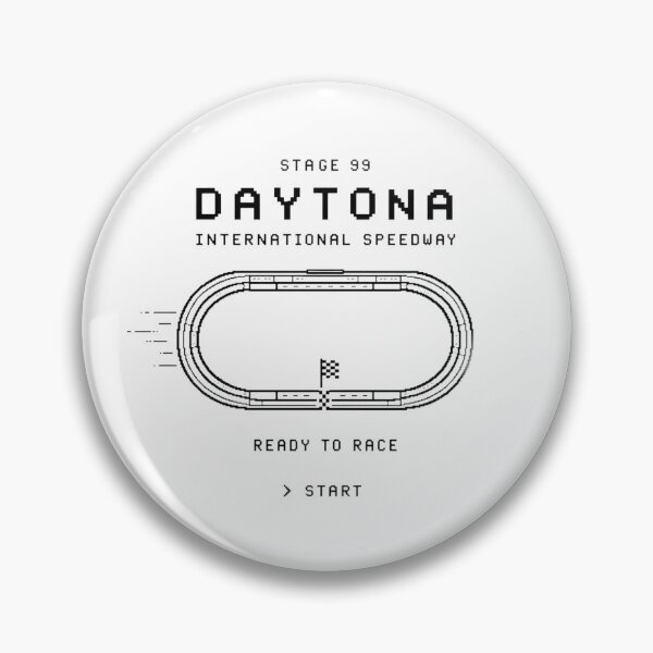 Item preview, Daytona International Speedway Retro Racing Track Pixel Art designed and sold by deag1e ⭐.