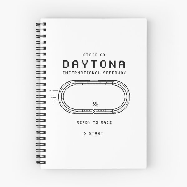Item preview, Daytona International Speedway Retro Racing Track Pixel Art designed and sold by deag1e ⭐.