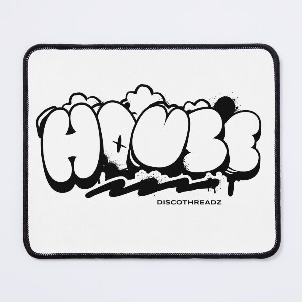 Item preview, HOUSE MUSIC - Urban Spray Mark (Black) designed and sold by Discothreadz.